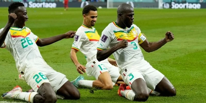 Trận đấu kết thúc với tỷ số 2 - 1 với phần thắng nghiêng về Senegal